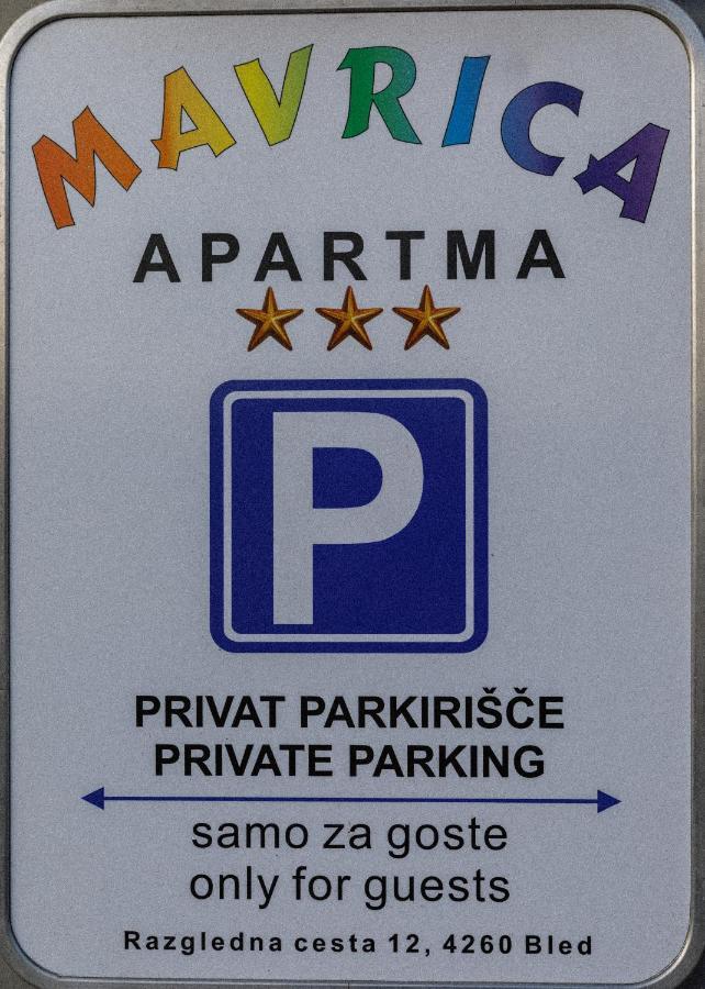 Apartment Mavrica Блед Экстерьер фото